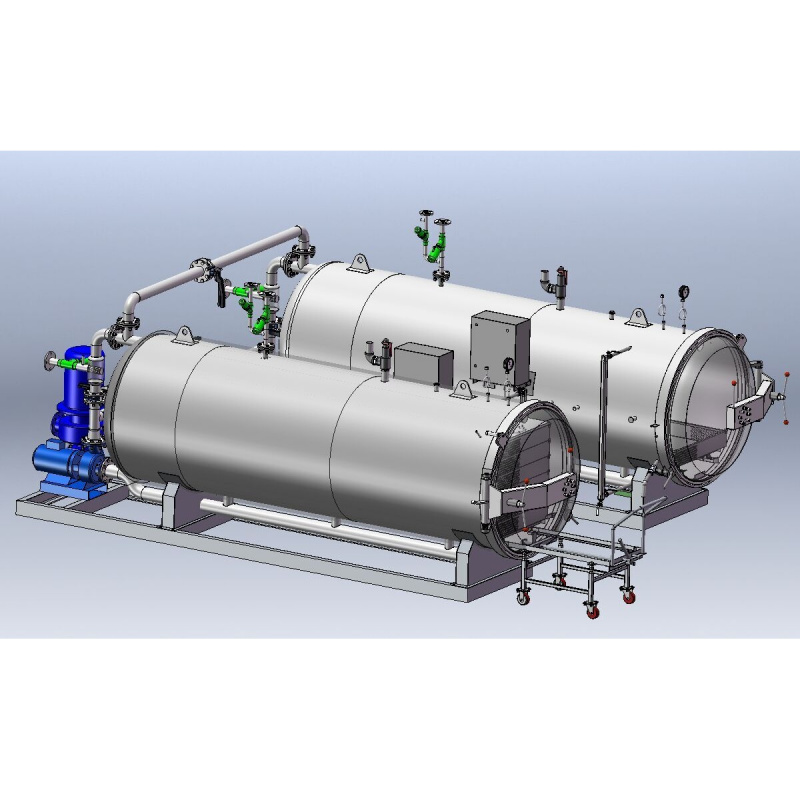 雙鍋并聯(lián)式殺菌鍋